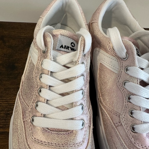 Airwalk Girls Harley-Pink Multi Metal Sneaker NWT Various Sizes - Picture 6 of 8